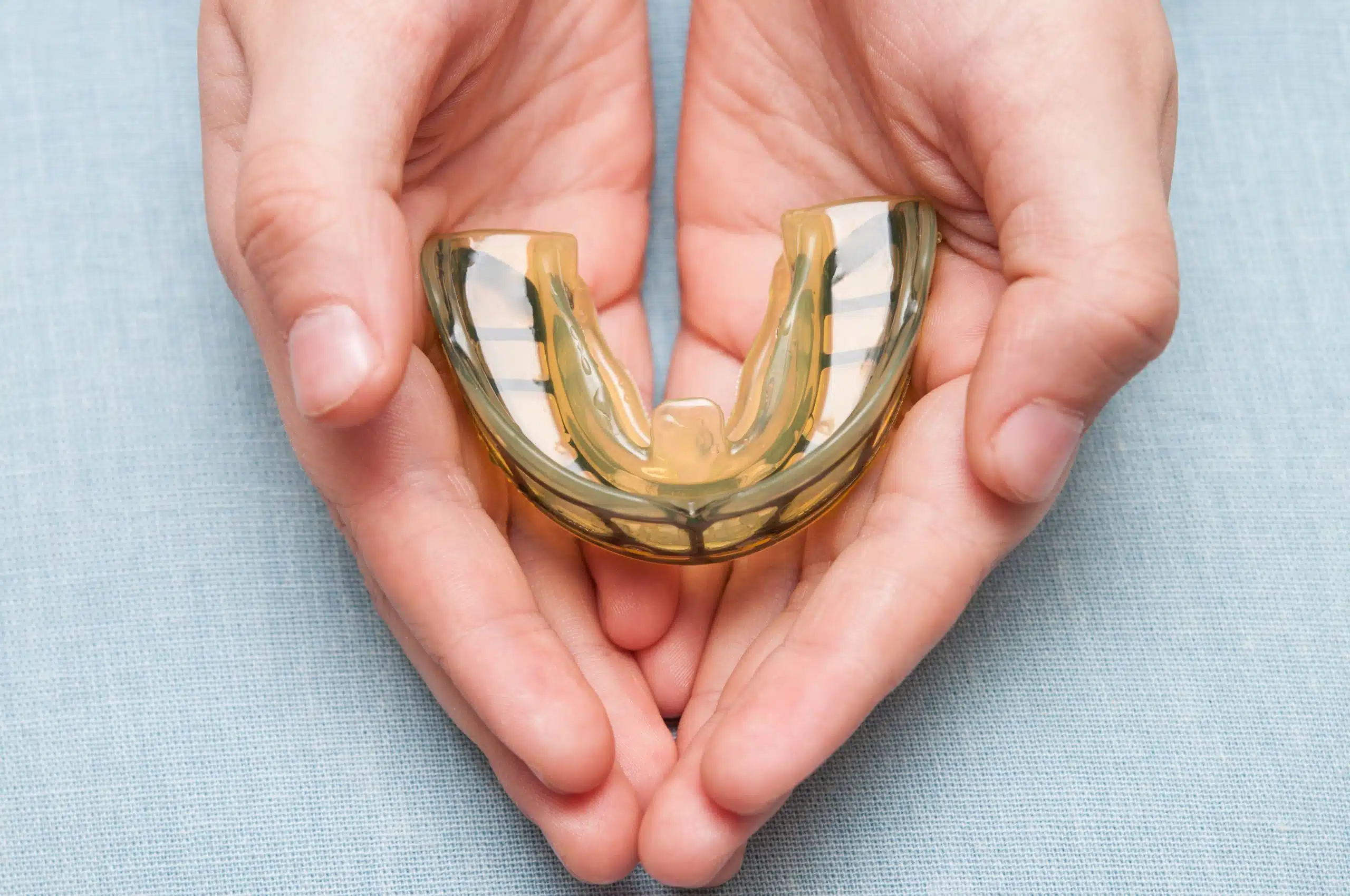 Protect your teeth from damage with an occlusal guard. We will make sure that your guard fits correctly and provide you with information on how to care for it. 